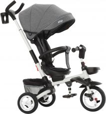 Детский трехколесный велосипед Tilly Flip T-390/1 Серый